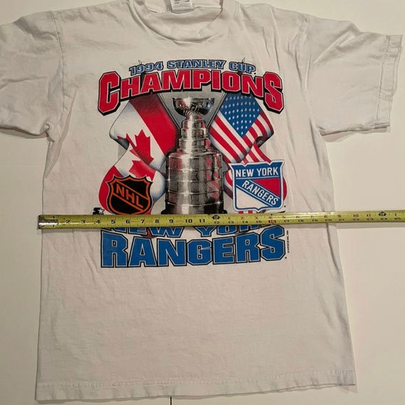 NEW YORK RANGERS 1994 STANLEY CUP SHIRT Size Large - Picture 2 of 4